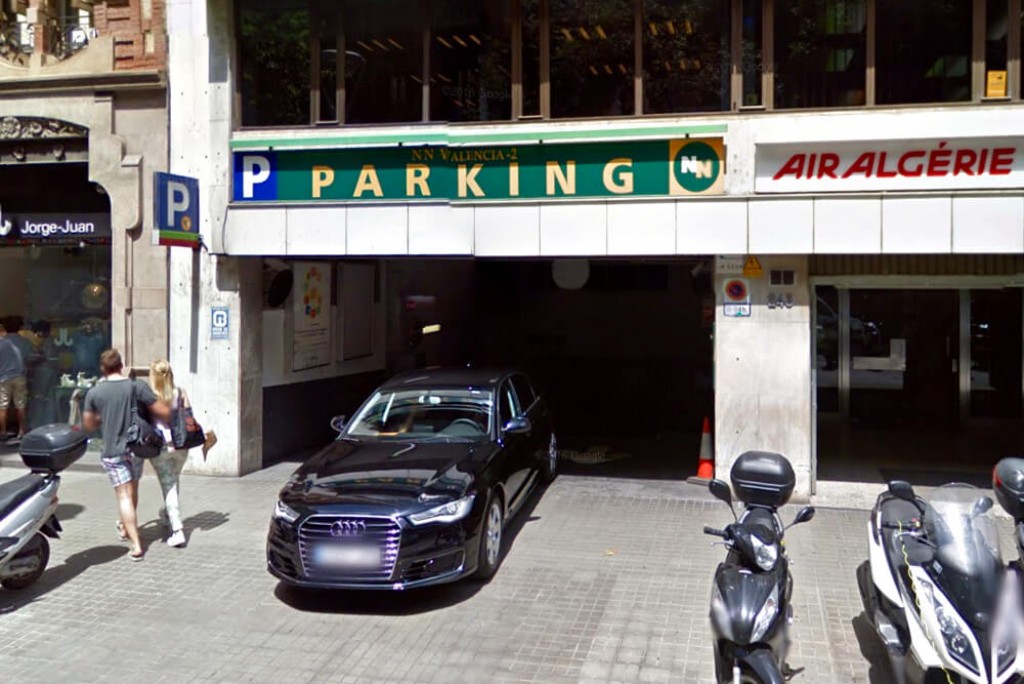 Parking Passeig de Gracia Barcelona