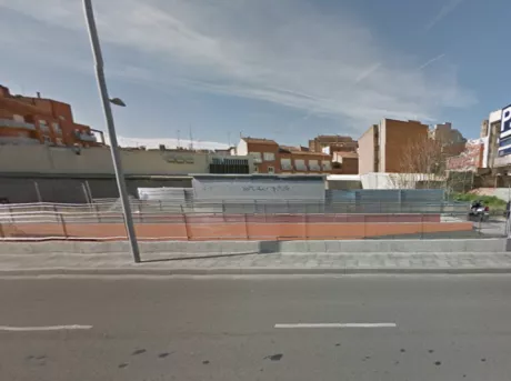 Entrada al parking Estación de Lleida (S