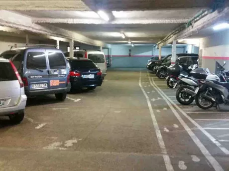 Plazas motos parking sant gervasi