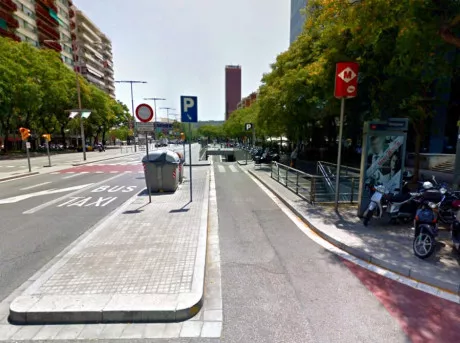 Reserva online plaza de parking en la calle Tarragona en Barcelona