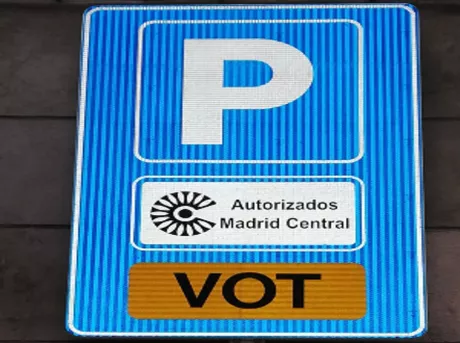 Parking autorizado Madrid Central