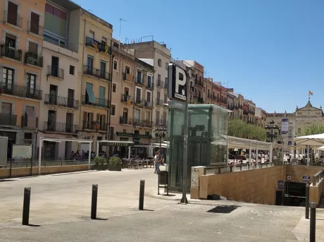 Aparcar en Tarragona - Plaça de la Font