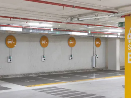 cargador eléctrico BCN - App parking Barcelona