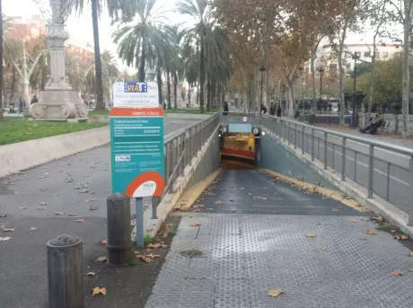 Parking especial cruceros Barcelona en Passeig Lluís Companys