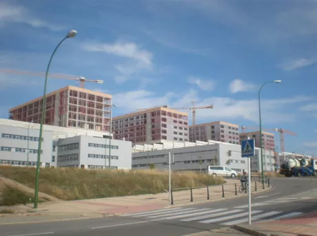 Aparcamiento nuevo Hospital Burgos - Complejo hospitalario
