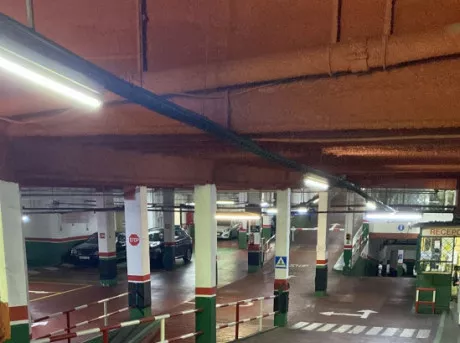 Parking Peguera Furgonetas - Acceso instalaciones