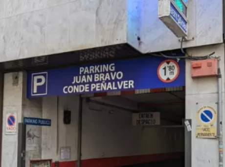 Parking Juan Bravo, Conde Peñalver
