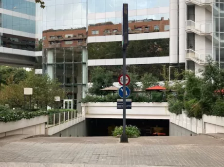 Parking Diagonal 640 Barcelona  - Acceso Principal