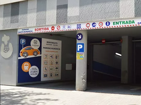 Parking Numancia Estación de Sants