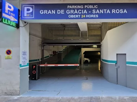 parking gràcia